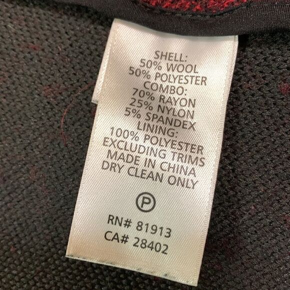 PLENTY by TRACY REESE Assymetricsl double zip pull Moto inspired jacket - Picture 7 of 10